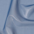 قماش شيفون حرير أزرق فولاذي لامع، عرض 110 سم - D21694