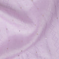 Lavender Tussar Synthetic Blended Embroidery Fabric – 110 cm Width-D21737