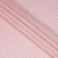 Blush Pink Tussar Synthetic Blended Embroidery Fabric – 110 cm Width-D21738