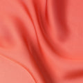 قماش شيفون حرير سادة بلون المرجان والخوخ – عرض 110 سم – D21747