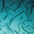 Teal and Aqua Pure Plain Silk Chiffon Fabric – 110 cm Width-D21749