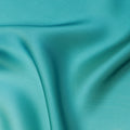 Teal and Aqua Pure Plain Silk Chiffon Fabric – 110 cm Width-D21749