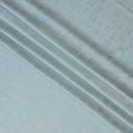 Sky Blue Pure Silk Satin Jacquard Fabric – 110 cm Width, Luxurious & Elegant-D21921