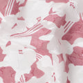 Rose Pink & White Floral Uragiri Cotton Voile Jacquard Fabric – 110cm Wide, Japan-D21925