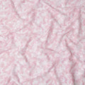 Soft Pink & White Tropical Uragiri Cotton Voile Jacquard Fabric – 110cm Wide, Japan-D21931