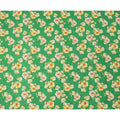 Emerald Green & Multicolor Floral Uragiri Cotton Voile Jacquard Fabric – 110cm Wide, Japan-D21943