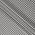White & Black Plain 100% Swiss Cotton Shirting Fabric – 150 cm Wide-D21980