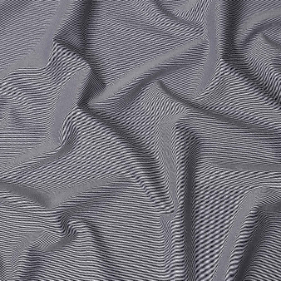 Grey Plain Twill Weave 100% Swiss Cotton Shirting Fabric – 150 cm Wide-D21989
