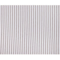 White & Brown Striped Pure Linen Printed Fabric – 150 cm Wide-D21992