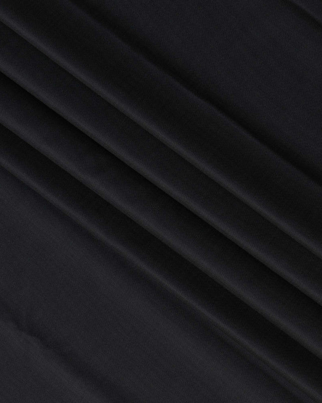Dark Grey Scabal Premium Super 100's English All Wool Suiting Fabric – 3.75 Mtrs, Width 150 Cms, United Kingdom-D22012 - Regal Fabrics