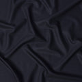Midnight Black Loro Piana Premium Super 150's Italian All Wool Suiting Fabric – 3.65 Mtrs, Width 150 Cms, United Kingdom-D22018
