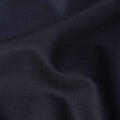 Midnight Black Loro Piana Premium Super 150's Italian All Wool Suiting Fabric – 3.65 Mtrs, Width 150 Cms, United Kingdom-D22018