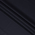 Midnight Black Loro Piana Premium Super 150's Italian All Wool Suiting Fabric – 3.65 Mtrs, Width 150 Cms, United Kingdom-D22018