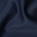 Midnight Blue Premium Super 160's English Wool & Silk Suiting Fabric – 3.50 Mtrs, Width 150 Cms, United Kingdom-D22028