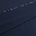 Midnight Blue Premium Super 160's English Wool & Silk Suiting Fabric – 3.50 Mtrs, Width 150 Cms, United Kingdom-D22028