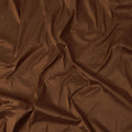 Rich Brown Plain Pure Raw Silk Fabric – Width 140 Cms, India-D22035