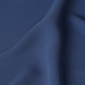 Deep Blue Plain Synthetic Stretchable Crepe Fabric – 140 cm Wide – Made in Indonesia-D22110