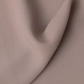 قماش كريب صناعي سادة قابل للتمدد بلون كاكي بيج - عرض 140 سم - صنع في إندونيسيا - D22116