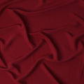 قماش كريب صناعي مطاطي سادة بلون أحمر غامق - عرض 140 سم - صنع في إندونيسيا - D22121