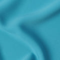 Turquoise Blue Plain Synthetic Stretchable Crepe Fabric – 140 cm Wide – Made in Indonesia-D22122