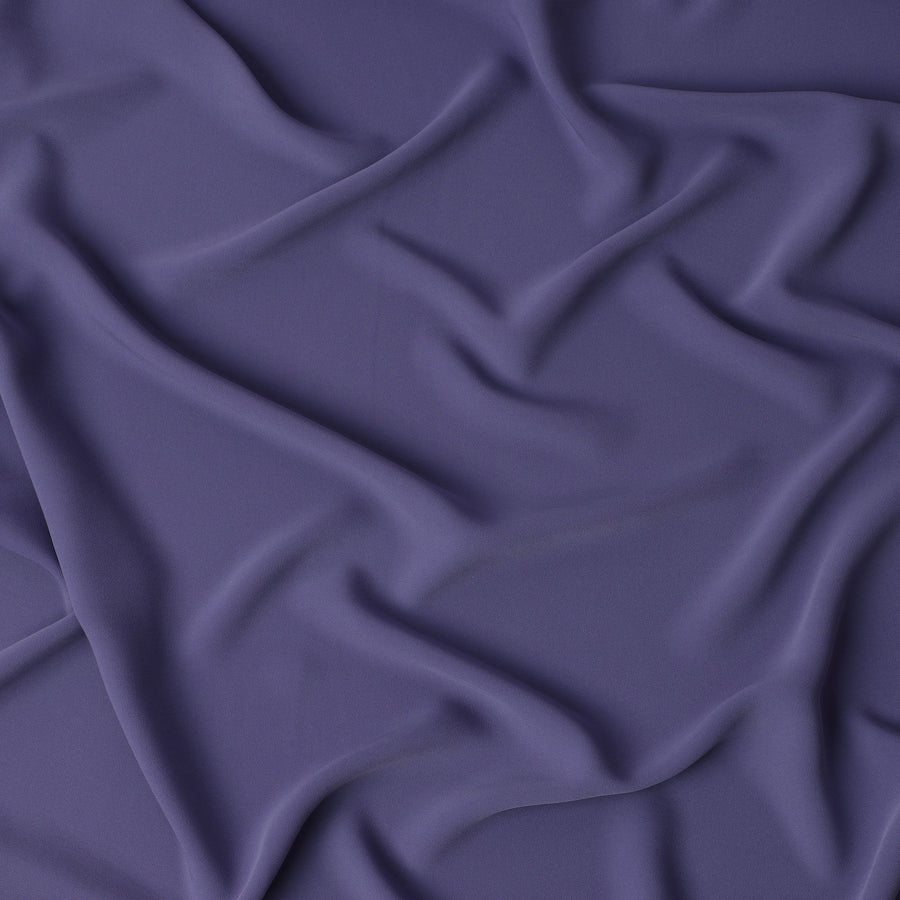Light Purple Plain Synthetic Stretchable Crepe Fabric – 140 cm Wide – Made in Indonesia-D22128