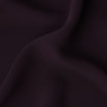 قماش كريب صناعي سادة قابل للتمدد بلون أرجواني غامق - عرض 140 سم - صنع في إندونيسيا - D22134