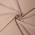 Light Brown Synthetic Crepe Satin Fabric – Smooth & Lustrous – 140cm Wide – Made in Japan-D22170