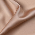Light Brown Synthetic Crepe Satin Fabric – Smooth & Lustrous – 140cm Wide – Made in Japan-D22170