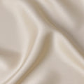 Light Gold Synthetic Crepe Satin Fabric – Smooth & Lustrous – 140cm Wide – Made in Japan-D22172