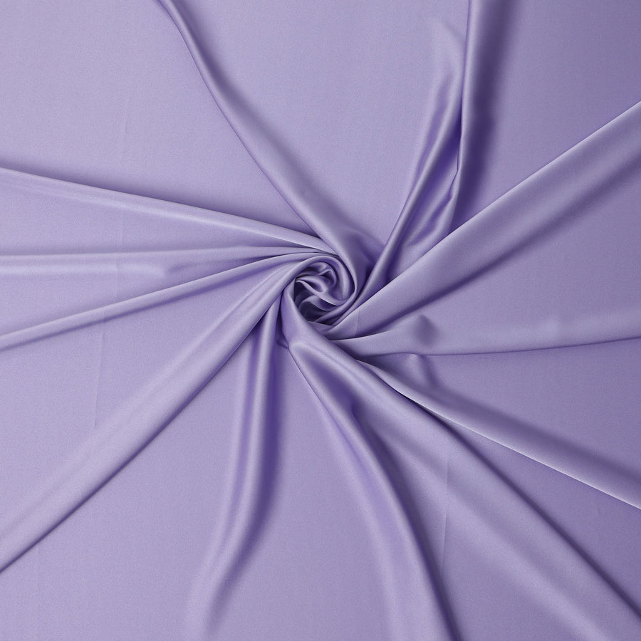 Lavender Synthetic Crepe Satin Fabric – Smooth & Lustrous – 140cm Wide – Made in Japan-D22173