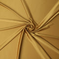 Mustard Yellow Synthetic Crepe Satin Fabric – Smooth & Lustrous – 140cm Wide – Made in Japan-D22174