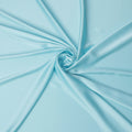 Sky Blue Synthetic Crepe Satin Fabric – Smooth & Lustrous – 140cm Wide – Made in Japan-D22182