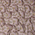 قماش جورجيت صناعي بلون وردي باهت - 110 سم، الهند - D22225