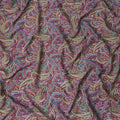 Regal Maroon Synthetic Crepe Fabric – 110 Cms, India-D22228