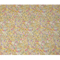 قماش فيسكوز أصفر متعدد الألوان مطبوع رقميًا - 110 سم، صنع في الهند - D22250