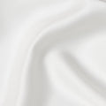 قماش ساتان حريري نقي فاخر سادة بلون أبيض فاتح - 110 سم - D22257