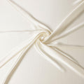 Ivory Plain Premium Pure Silk Satin Fabric – 110 cm-D22258