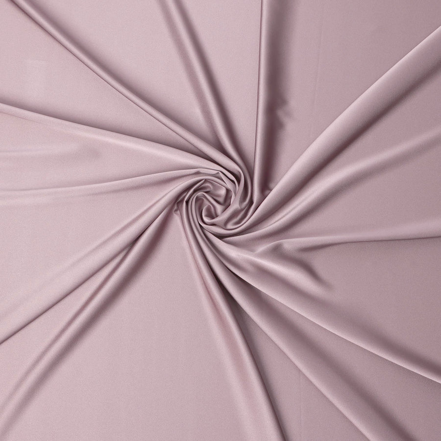 قماش ساتان حريري خالص سادة وردي اللون - 110 سم - D22263