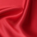 قماش ساتان حريري خالص سادة أحمر - 110 سم - D22264