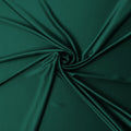 قماش ساتان حريري خالص سادة بلون أخضر زجاجي - 110 سم - D22270