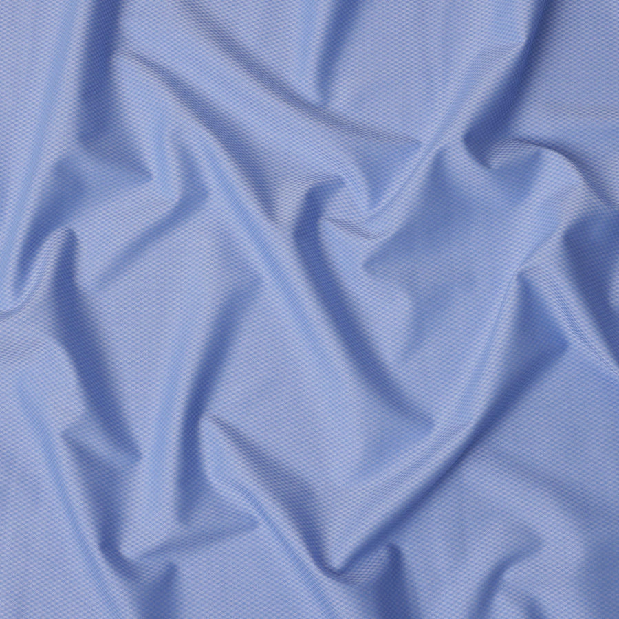 قماش قمصان دوبي من مزيج القطن بلون أزرق سماوي، عرض 140 سم، صنع في اليابان - D22787