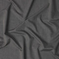 قماش قميص من مزيج القطن بنمط متعرج رمادي فحمي، عرض 140 سم، صنع في اليابان - D22791