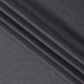 Charcoal Black Micro Diamond Weave Cotton Blend Shirting Fabric, Width 140 Cms, Made in Japan-D22794