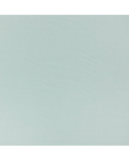 Mint Green Plain Pure Linen Fabric, No Print or Design, 150 cm Width, Made in India-D22895