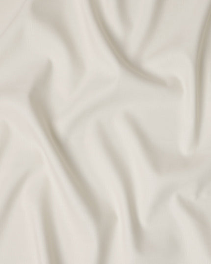 Ivory Plain Pure Linen Fabric, No Print or Design, 150 cm Width, Made in India-D22896