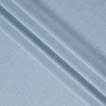 Sky Blue Plain Pure Linen Fabric, No Print or Design, 150 cm Width, Made in India-D22897