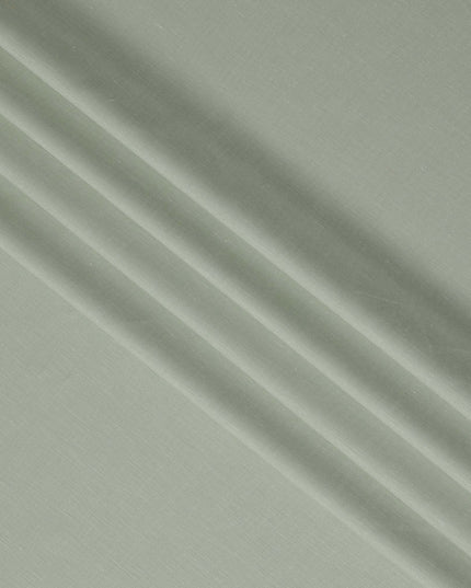 قماش كتان نقي سادة بلون أخضر فستقي، بدون طباعة أو تصميم، عرض 150 سم، صنع في الهند - D22899