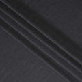 Graphite Black Plain Pure Linen Fabric, No Print or Design, 150 cm Width, Made in India-D22900