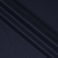 قماش كتان نقي سادة بلون أزرق داكن، بدون طباعة أو تصميم، عرض 150 سم، صنع في الهند - D22901