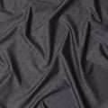 Charcoal Grey Geometric Jacquard 100% Swiss Cotton Shirting Fabric, 150 cm Width, Made in Switzerland-D22902
